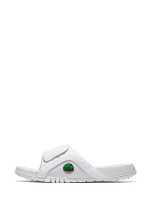 Jordan Hydro 13 Retro slides - White