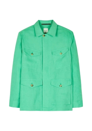Paul Smith linen field jacket - Green
