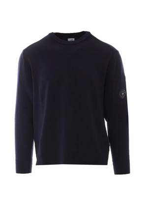 C.P. Company Lens-detail crew-neck sweater - Blue