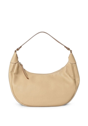 Skytos Luna leather shoulder bag - Neutrals