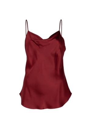 Cinq A Sept Marta cowl-neck top - Red