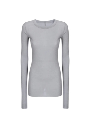 Rick Owens Rib LS T long-sleeve T-shirt - Grey