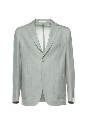 Eleventy single-breasted notched-lapels jacket - Grey
