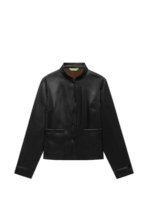 Shanghai Tang Tang satin blouse - Black