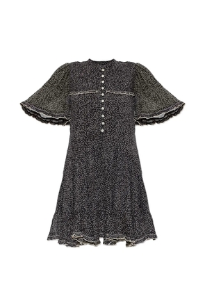 MARANT ÉTOILE Daynia polka-dot mini dress - Black