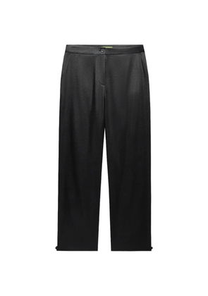 Shanghai Tang satin-finish trousers - Black