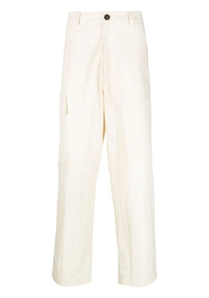 Studio Nicholson straight-leg cargo trousers - Neutrals