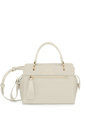 Armani Exchange logo-print tote bag - Neutrals