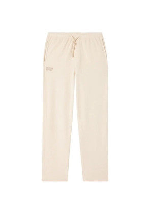 American Vintage Fuxow embroidered-logo track pants - Neutrals