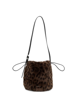 ROTATE BIRGER CHRISTENSEN The Bon Bon bag leo faux-fur - Brown