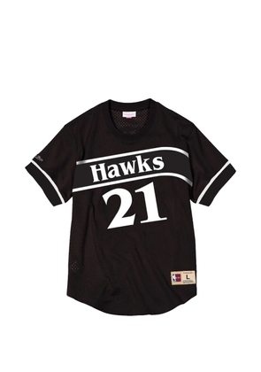 Mitchell & Ness mesh crew-neck T-shirt - Black