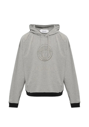 Versace Medusa-print hoodie - Grey