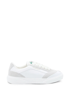 Casablanca Del Mar suede-panelled sneakers - White
