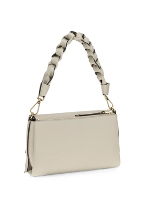 Coccinelle small Boheme leather shoulder bag - Neutrals
