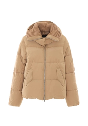 PINKO Dianthus padded jacket - Neutrals
