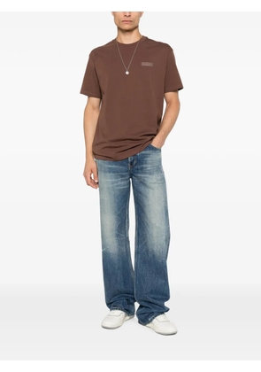 Givenchy logo-patch T-shirt - Brown
