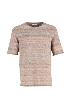 Mr P. Bouclé-knit T-shirt - Neutrals