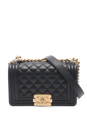 CHANEL Pre-Owned 2019 small Boy cross body bag - Black