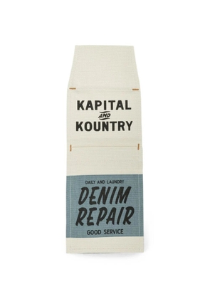 KAPITAL Canvas Pulp phone holder - Neutrals