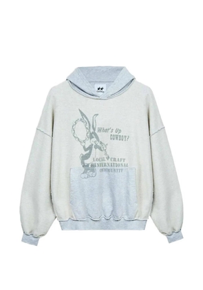 TWOJEYS graphic-print hoodie - Grey