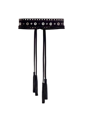 Maje Azalea tassel belt - Black