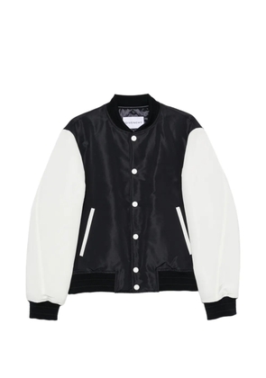Givenchy logo-embroidered bomber jacket - Black