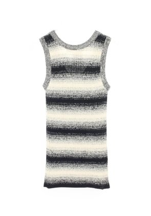 Christian Dior Pre-Owned 2010s striped tank top - Blue
