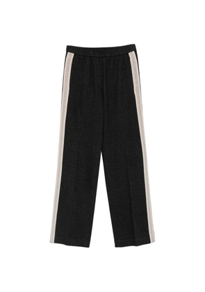 Peserico side-stripe track pants - Grey