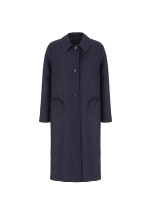 Blazé Milano virgin wool Smiley pocket coat - Blue