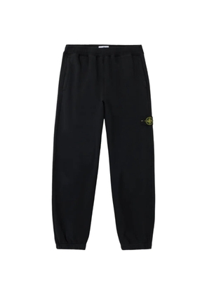 Stone Island logo-patch track pants - Black