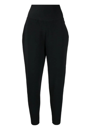 Stella McCartney tapered cropped trousers - Black