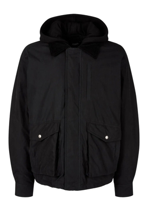 TOMBOY hooded-neck jacket - Black