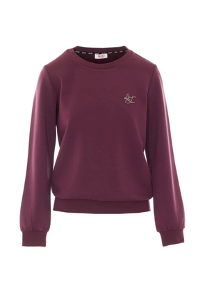 LIU JO sequin-embellished sweatshirt - Purple