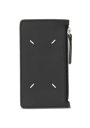 Maison Margiela Four Stitches leather card holder - Black