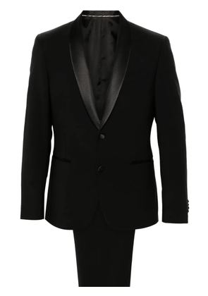Corneliani virgin-wool three-piece suit - Black