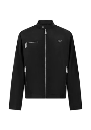 Philipp Plein nylon motor jacket - Black