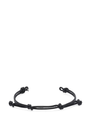 MM6 Maison Margiela knot-detail bracelet - Black