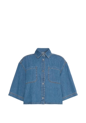 Weekend Max Mara boxy denim shirt - Blue