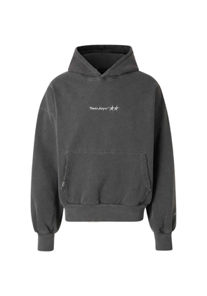 TWOJEYS logo-print hoodie - Grey