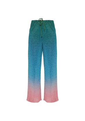 Oséree gradient-effect trousers - Blue