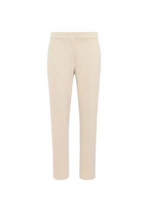 Max Mara pressed-crease cropped trousers - Neutrals