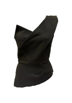 Roland Mouret asymmetric one-shoulder top - Green