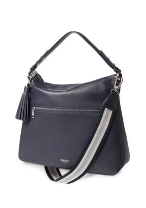 Osprey Stella leather shoulder bag - Blue