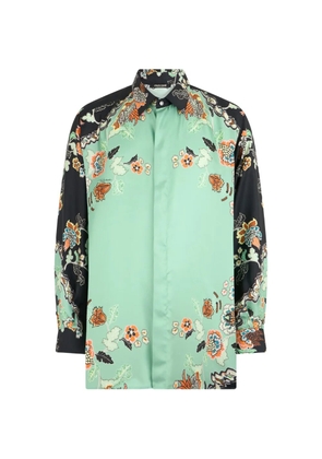 Roberto Cavalli floral-print shirt - Green