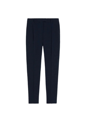 Max Mara Jerta pressed-crease tailored trousers - Blue