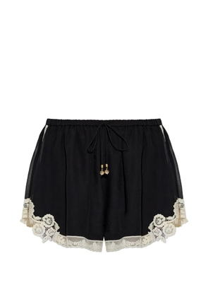 ZIMMERMANN lace-trim shorts - Black