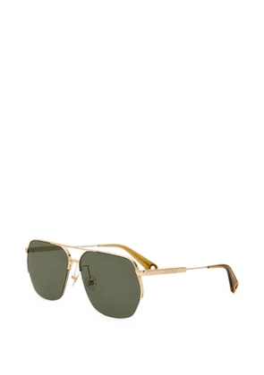 Jacquemus geometric-frame sunglasses - Gold