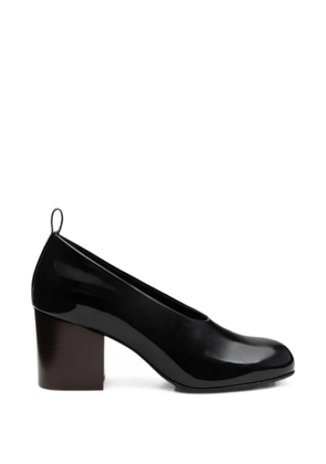 AMI Paris cow leather pumps - Black