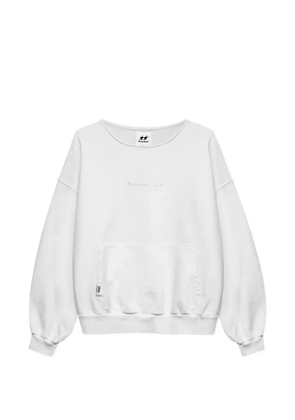 TWOJEYS kangaroo-pocket sweatshirt - White