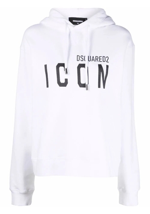DSQUARED2 Icon Cool hoodie - White